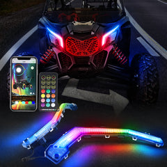 X3 LED Turn Signal Fang Light with App+RF Remote Control